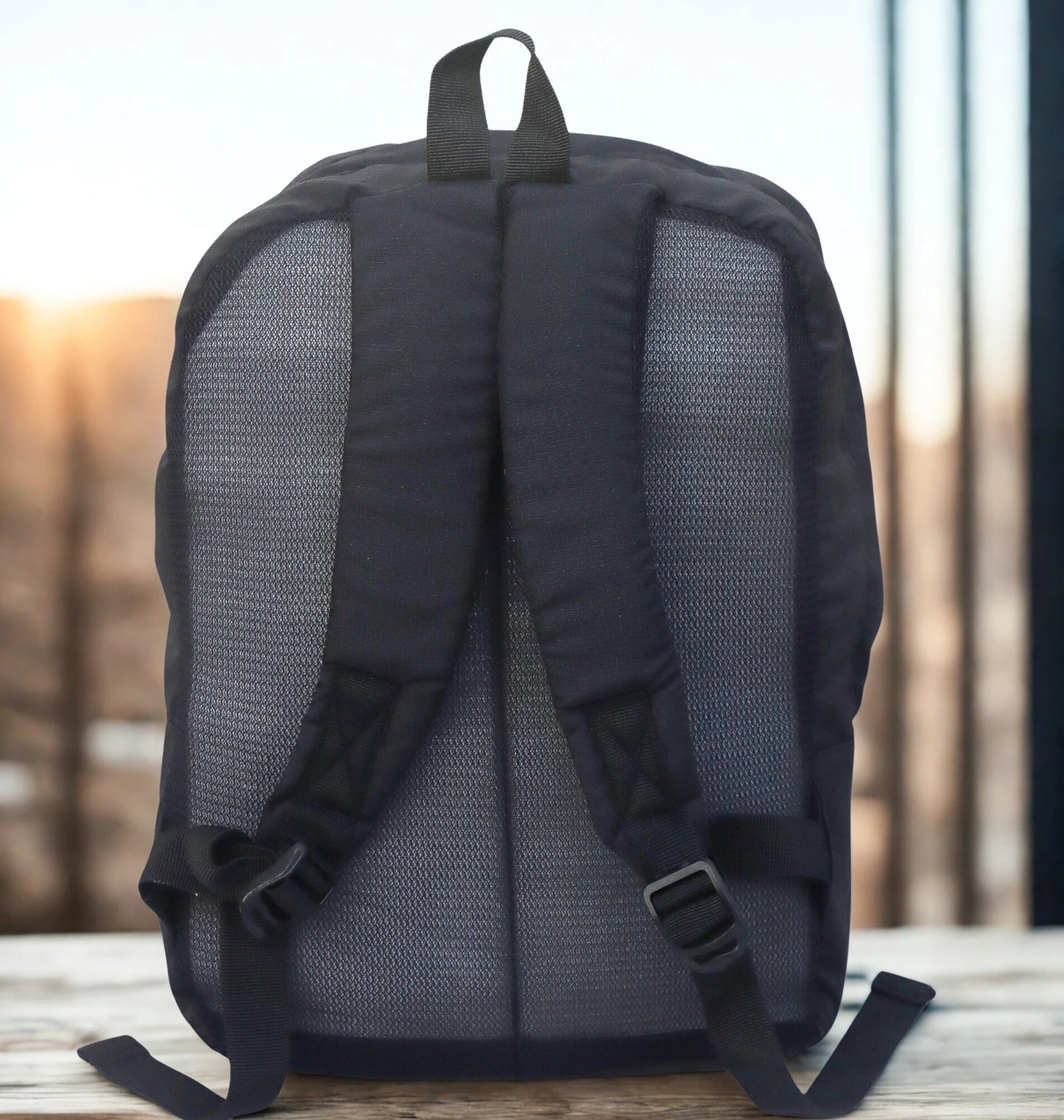 AZAD GEARS ARMY 15 LTR BACKPACK WITH EXTRA SPACE WITH 1 COMPARTMENT FOR TREKKING AND TRAVELLING | MEN & WOMEN | ARMY BLACK |FREE SIZE