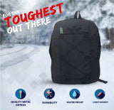 AZAD GEARS ARMY 15 LTR BACKPACK WITH EXTRA SPACE WITH 1 COMPARTMENT FOR TREKKING AND TRAVELLING | MEN & WOMEN | ARMY BLACK |FREE SIZE