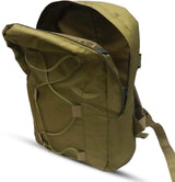 AZAD GEARS ARMY 15 LTR BACKPACK WITH EXTRA SPACE WITH 1 COMPARTMENT FOR TREKKING AND TRAVELLING | MEN & WOMEN | ARMY LITE GREEN |FREE SIZE