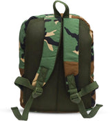 AZAD GEARS ARMY 15 LTR BACKPACK WITH EXTRA SPACE WITH 1 COMPARTMENT FOR TREKKING AND TRAVELLING | MEN & WOMEN | ARMY POLYESTER CAMOUFLAGE |FREE SIZE