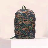 AZAD GEARS ARMY 15 LTR BACKPACK WITH EXTRA SPACE WITH 1 COMPARTMENT FOR TREKKING AND TRAVELLING | MEN & WOMEN | ARMY POLYESTER CAMOUFLAGE |FREE SIZE
