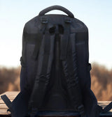 AZAD GEARS ARMY 35 LTR BACKPACK WITH EXTRA SPACE WITH 2 COMPARTMENT AND 1 POCKET FOR TREKKING AND TRAVELLING | MEN & WOMEN | ARMY BLACK| FREE SIZE