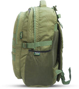 AZAD GEARS ARMY 35 LTR BACKPACK WITH EXTRA SPACE WITH 2 COMPARTMENT AND 1 POCKET FOR TREKKING AND TRAVELLING | MEN & WOMEN | ARMY GREEN| FREE SIZE