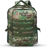AZAD GEARS ARMY 35 LTR BACKPACK WITH EXTRA SPACE WITH 2 COMPARTMENT AND 1 POCKET FOR TREKKING AND TRAVELLING | MEN & WOMEN | ARMY BLACK| FREE SIZE
