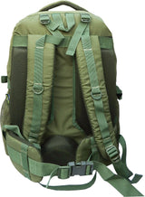 AZAD GEARS ARMY 45 LTR BACKPACK WITH EXTRA SPACE WITH 2 COMPARTMENT AND 1 POCKET FOR TREKKING AND TRAVELLING | MEN & WOMEN | ARMY GREEN| FREE SIZE