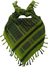 AZAD GEARS ARMY AFGHANI PATKA PRINTED FOR CASUAL MADE WITH 100% COTTON FOR TREKKING AND TRAVELLING | MEN & WOMEN | ARMY GREEN | FREE SIZE
