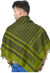 AZAD GEARS ARMY AFGHANI PATKA PRINTED FOR CASUAL MADE WITH 100% COTTON FOR TREKKING AND TRAVELLING | MEN & WOMEN | ARMY GREEN | FREE SIZE