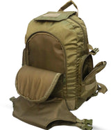 AZAD GEARS ARMY AMBUSH 85 LTR BACKPACK WITH SLING BAG AND EXTRA SPACE WITH 1 COMPARTMENT AND 6 POCKETS FOR TREKKING AND TRAVELLING | MEN & WOMEN | ARMY LITE GREEN| FREE SIZE