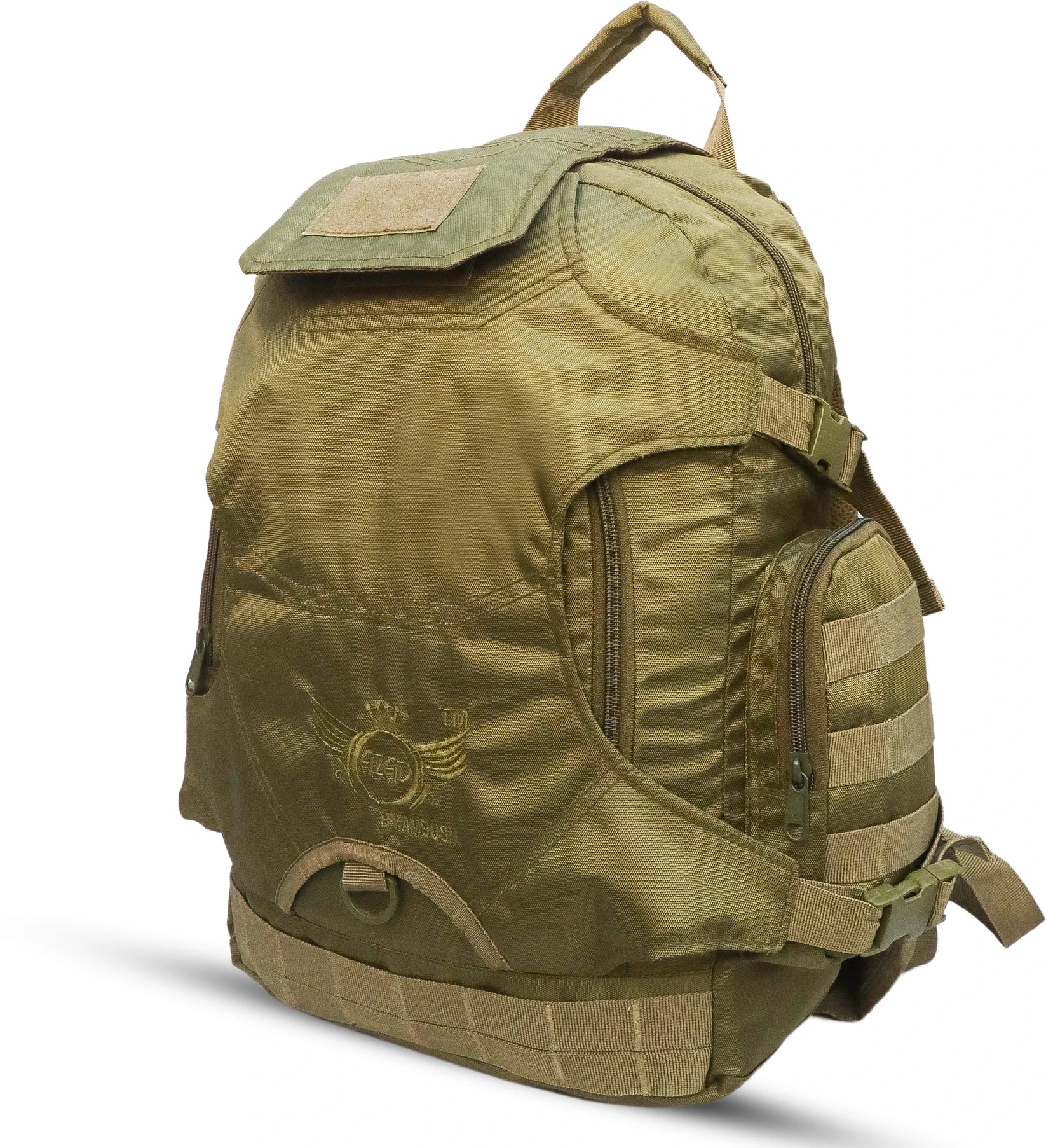 AZAD GEARS ARMY AMBUSH 85 LTR BACKPACK WITH SLING BAG AND EXTRA SPACE WITH 1 COMPARTMENT AND 6 POCKETS FOR TREKKING AND TRAVELLING | MEN & WOMEN | ARMY LITE GREEN| FREE SIZE