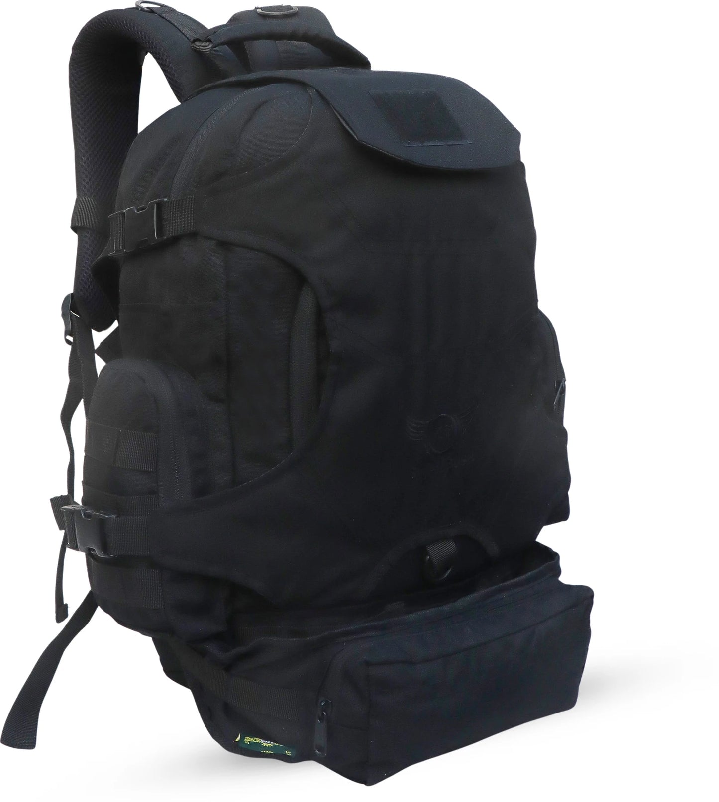 AZAD GEARS ARMY AMBUSH 85 LTR BACKPACK WITH SLING BAG AND EXTRA SPACE WITH 1 COMPARTMENT AND 6 POCKETS FOR TREKKING AND TRAVELLING | MEN & WOMEN | ARMY LITE GREEN| FREE SIZE