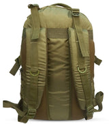 AZAD GEARS ARMY BULLET 40 LTR BACKPACK WITH EXTRA SPACE WITH 2 COMPARTMENT AND 3 POCKETS FOR TREKKING AND TRAVELLING | MEN & WOMEN | ARMY LITE GREEN | FREE SIZE