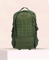 AZAD GEARS ARMY BULLET 40 LTR BACKPACK WITH EXTRA SPACE WITH 2 COMPARTMENT AND 3 POCKETS FOR TREKKING AND TRAVELLING | MEN & WOMEN | ARMY GREEN | FREE SIZE