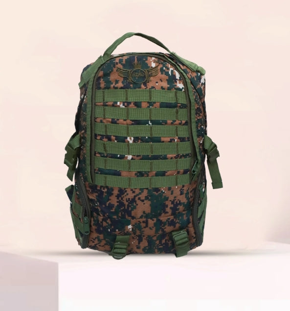 AZAD GEARS ARMY BULLET 40 LTR BACKPACK WITH EXTRA SPACE WITH 2 COMPARTMENT AND 3 POCKETS FOR TREKKING AND TRAVELLING | MEN & WOMEN | ARMY LITE GREEN | FREE SIZE