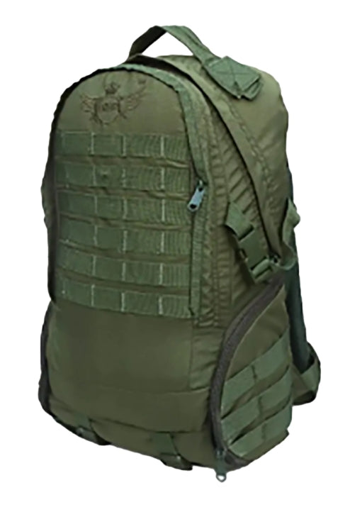 AZAD GEARS ARMY BULLET 40 LTR BACKPACK WITH EXTRA SPACE WITH 2 COMPARTMENT AND 3 POCKETS FOR TREKKING AND TRAVELLING | MEN & WOMEN | ARMY LITE GREEN | FREE SIZE