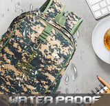 AZAD GEARS ARMY DEFENDER 35 LTR BACKPACK WITH EXTRA SPACE WITH 2 COMPARTMENT AND 3 POCKETS FOR TREKKING AND TRAVELLING | MEN & WOMEN | ARMY NEW DIGITAL CAMOUFLAGE| FREE SIZE