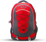 AZAD GEARS CIVIL LITE WEIGHT 40 LTR BACKPACK WITH EXTRA SPACE WITH 2 COMPARTMENTS AND 2 POCKETS FOR TREKKING AND TRAVELLING |MEN & WOMEN | DORI BAG RED | FREE SIZE
