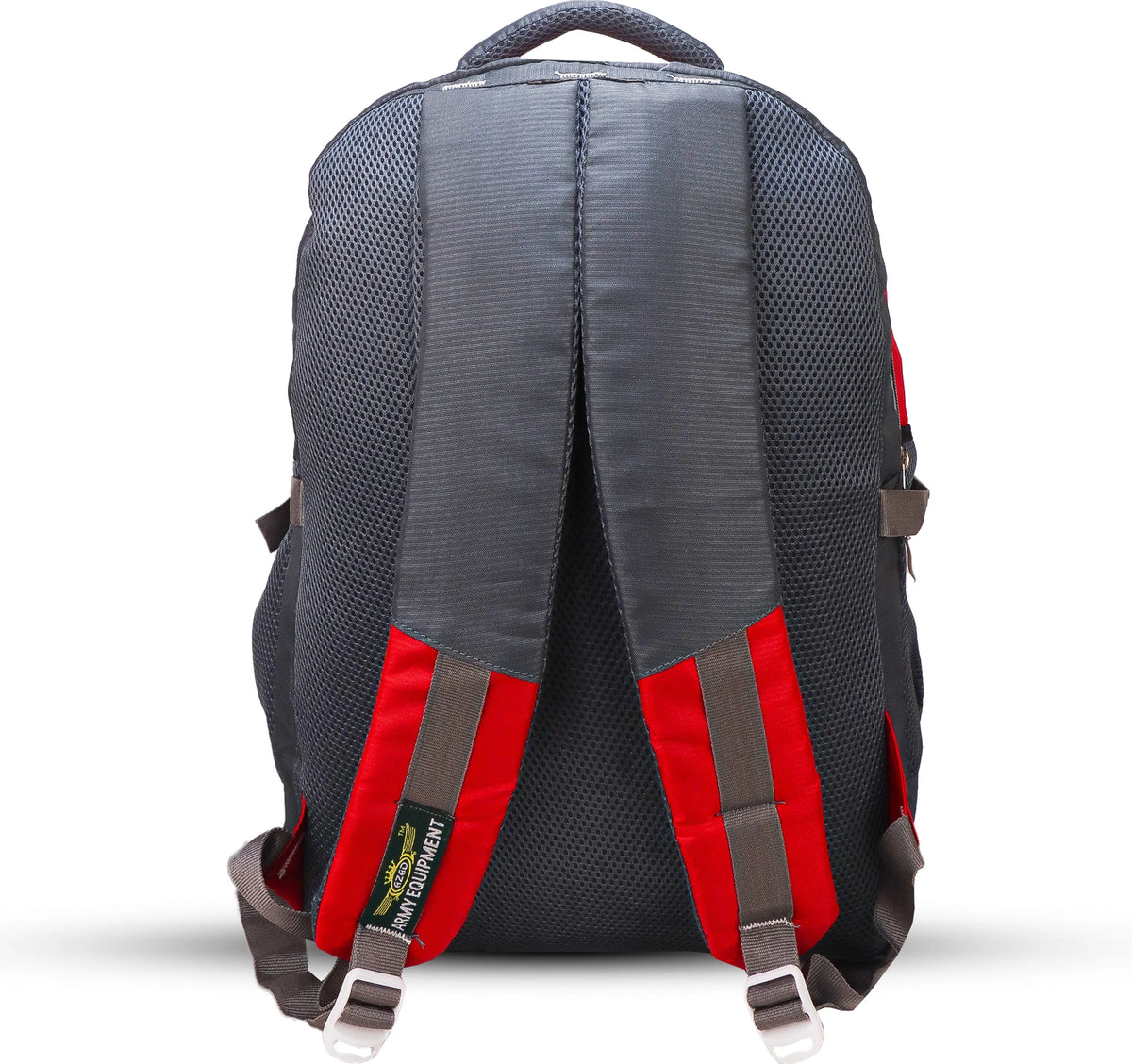 AZAD GEARS CIVIL LITE WEIGHT 40 LTR BACKPACK WITH EXTRA SPACE WITH 2 COMPARTMENTS AND 2 POCKETS FOR TREKKING AND TRAVELLING |MEN & WOMEN | DORI BAG RED | FREE SIZE