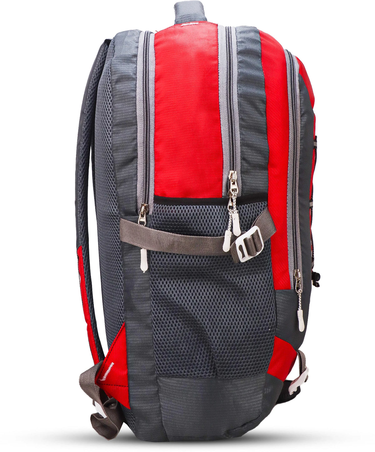 AZAD GEARS CIVIL LITE WEIGHT 40 LTR BACKPACK WITH EXTRA SPACE WITH 2 COMPARTMENTS AND 2 POCKETS FOR TREKKING AND TRAVELLING |MEN & WOMEN | DORI BAG RED | FREE SIZE