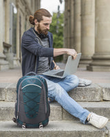 AZAD GEARS CIVIL LITE WEIGHT 40 LTR BACKPACK WITH EXTRA SPACE WITH 2 COMPARTMENTS AND 2 POCKETS FOR TREKKING AND TRAVELLING |MEN & WOMEN | DORI BAG SEA GREEN | FREE SIZE