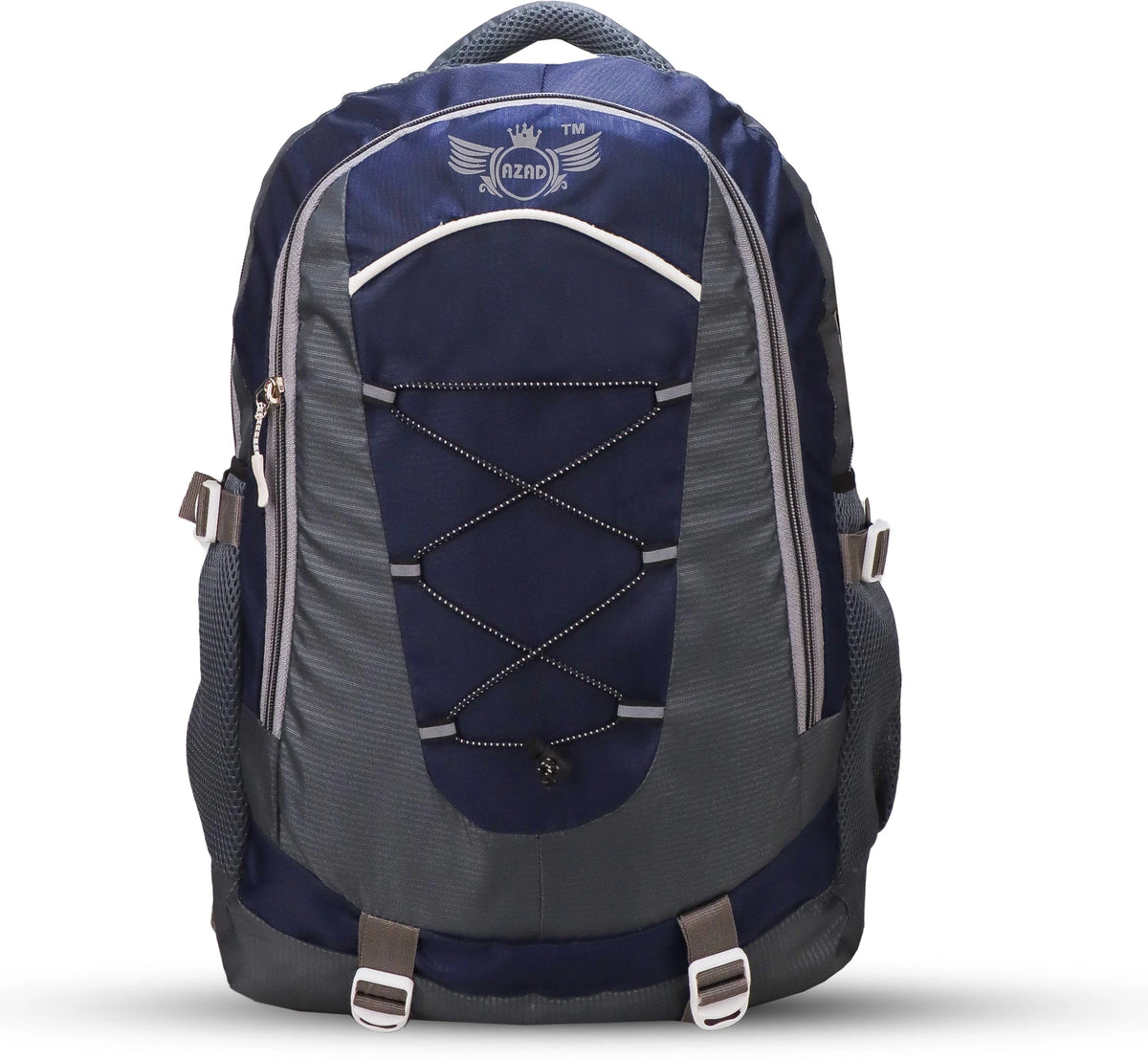 AZAD GEARS CIVIL LITE WEIGHT 40 LTR BACKPACK WITH EXTRA SPACE WITH 2 COMPARTMENTS AND 2 POCKETS FOR TREKKING AND TRAVELLING |MEN & WOMEN | DORI BAG RED | FREE SIZE