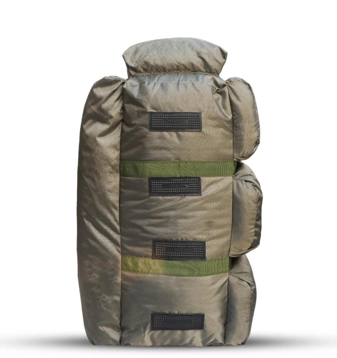 AZAD GEARS ARMY HAND DUFFLE BAG 155 LTR WITH EXTRA PACE BIG SIDE POCKETS AND  PROTECTED BASE FOR TREKKING AND TRAVELLING | MEN & WOMEN | ARMY GREEN | LARGE CAPACITY