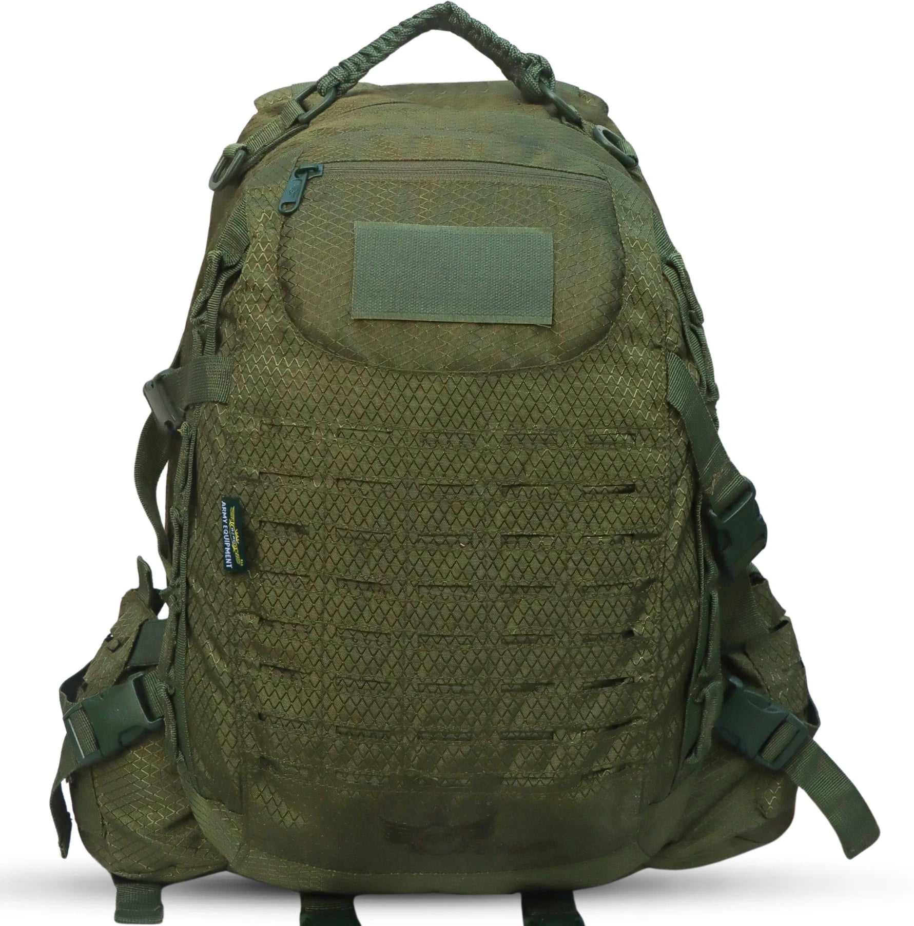 AZAD GEARS ARMY FIGHTER 55 LTR BACKPACK WITH EXTRA SPACE WITH 2 COMPARTMENT AND 6 POCKETS FOR TREKKING AND TRAVELLING | MEN & WOMEN | ARMY U.S PRINT CAMOUFLAGE| FREE SIZE