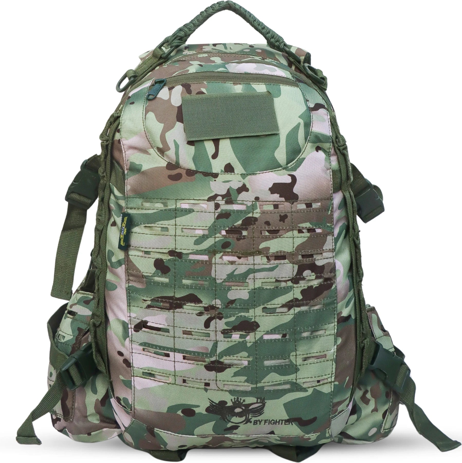 AZAD GEARS ARMY FIGHTER 55 LTR BACKPACK WITH EXTRA SPACE WITH 2 COMPARTMENT AND 6 POCKETS FOR TREKKING AND TRAVELLING | MEN & WOMEN | ARMY U.S PRINT CAMOUFLAGE| FREE SIZE