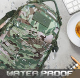 AZAD GEARS ARMY FIGHTER 55 LTR BACKPACK WITH EXTRA SPACE WITH 2 COMPARTMENT AND 6 POCKETS FOR TREKKING AND TRAVELLING | MEN & WOMEN | ARMY U.S PRINT CAMOUFLAGE| FREE SIZE