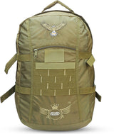 AZAD GEARS ARMY GHATAK 85 LTR BACKPACK WITH EXTRA SPACE WITH 2 COMPARTMENT AND 3 POCKETS FOR TREKKING AND TRAVELLING | MEN & WOMEN | ARMY LITE GREEN| FREE SIZE