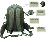 AZAD GEARS ARMY GHATAK 85 LTR BACKPACK WITH EXTRA SPACE WITH 2 COMPARTMENT AND 3 POCKETS FOR TREKKING AND TRAVELLING | MEN & WOMEN | ARMY GREEN| FREE SIZE