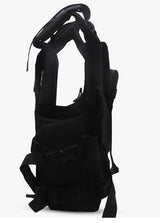 AZAD GEARS ARMY TECTICAL HARNESS VEST FOR ARY WITH STUFF ORGANIZER AND POUCHES| MEN & WOMEN | ARMY BLACK | FREE SIZE