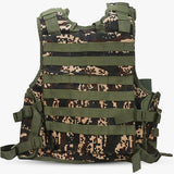 AZAD GEARS ARMY TECTICAL HARNESS VEST FOR ARY WITH STUFF ORGANIZER AND POUCHES| MEN & WOMEN | ARMY NEW DIGITAL CAMOUFLAGE | FREE SIZE