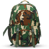 AZAD GEARS ARMY KANGAROO 70 LTR BACKPACK WITH EXTRA SPACE WITH 2 COMPARTMENTS AND 3 POCKETS FOR TREKKING AND TRAVELLING | MEN & WOMEN | ARMY BLACK| FREE SIZE