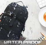 AZAD GEARS ARMY LASERCUT ADVENTURE 85 LTR BACKPACK WITH EXTRA SPACE WITH 3 COMPARTMENTS AND 2 POCKETS FOR TREKKING AND TRAVELLING | MEN & WOMEN | ARMY BLACK| FREE SIZE