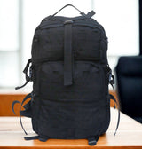 AZAD GEARS ARMY LASERCUT ADVENTURE 85 LTR BACKPACK WITH EXTRA SPACE WITH 3 COMPARTMENTS AND 2 POCKETS FOR TREKKING AND TRAVELLING | MEN & WOMEN | ARMY BLACK| FREE SIZE
