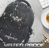 AZAD GEARS ARMY LEGENDER 45 LTR BACKPACK WITH EXTRA SPACE WITH 2 COMPARTMENT AND 4 POCKETS FOR TREKKING AND TRAVELLING | MEN & WOMEN | ARMY BLACK| FREE SIZE