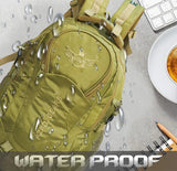 AZAD GEARS ARMY LEGENDER 55 LTR BACKPACK WITH EXTRA SPACE WITH 2 COMPARTMENT AND 4 POCKETS FOR TREKKING AND TRAVELLING | MEN & WOMEN | ARMY LITE GREEN| FREE SIZE