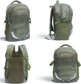 AZAD GEARS ARMY LEGENDER 45 LTR BACKPACK WITH EXTRA SPACE WITH 2 COMPARTMENT AND 4 POCKETS FOR TREKKING AND TRAVELLING | MEN & WOMEN | ARMY GREEN| FREE SIZE