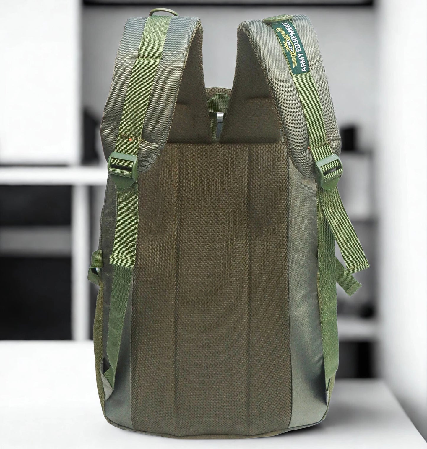 AZAD GEARS ARMY LEGENDER 45 LTR BACKPACK WITH EXTRA SPACE WITH 2 COMPARTMENT AND 4 POCKETS FOR TREKKING AND TRAVELLING | MEN & WOMEN | ARMY GREEN| FREE SIZE