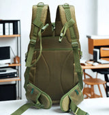 AZAD GEARS ARMY LEGENDER 55 LTR BACKPACK WITH EXTRA SPACE WITH 2 COMPARTMENT AND 4 POCKETS FOR TREKKING AND TRAVELLING | MEN & WOMEN | ARMY GREEN| FREE SIZE