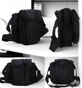 AZAD GEARS ARMY MAGAZINE POUCH 5 LTR WITH 5 MAGAZINE COMPARTMENTS FOR TREKKING AND TRAVELLING | MEN & WOMEN | ARMY BLACK| FREE SIZE