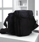 AZAD GEARS ARMY MAGAZINE POUCH 5 LTR WITH 5 MAGAZINE COMPARTMENTS FOR TREKKING AND TRAVELLING | MEN & WOMEN | ARMY BLACK| FREE SIZE
