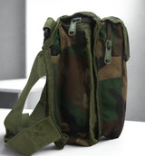 AZAD GEARS ARMY MAGAZINE POUCH 5 LTR WITH 5 MAGAZINE COMPARTMENTS FOR TREKKING AND TRAVELLING | MEN & WOMEN | ARMY GREEN CAMOUFLAGE| FREE SIZE