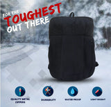 AZAD GEARS ARMY RAPID 35 LTR BACKPACK WITH EXTRA SPACE WITH 1 COMPARTMENT AND 1 POCKETS FOR TREKKING AND TRAVELLING | MEN & WOMEN | ARMY BLACK |FREE SIZE