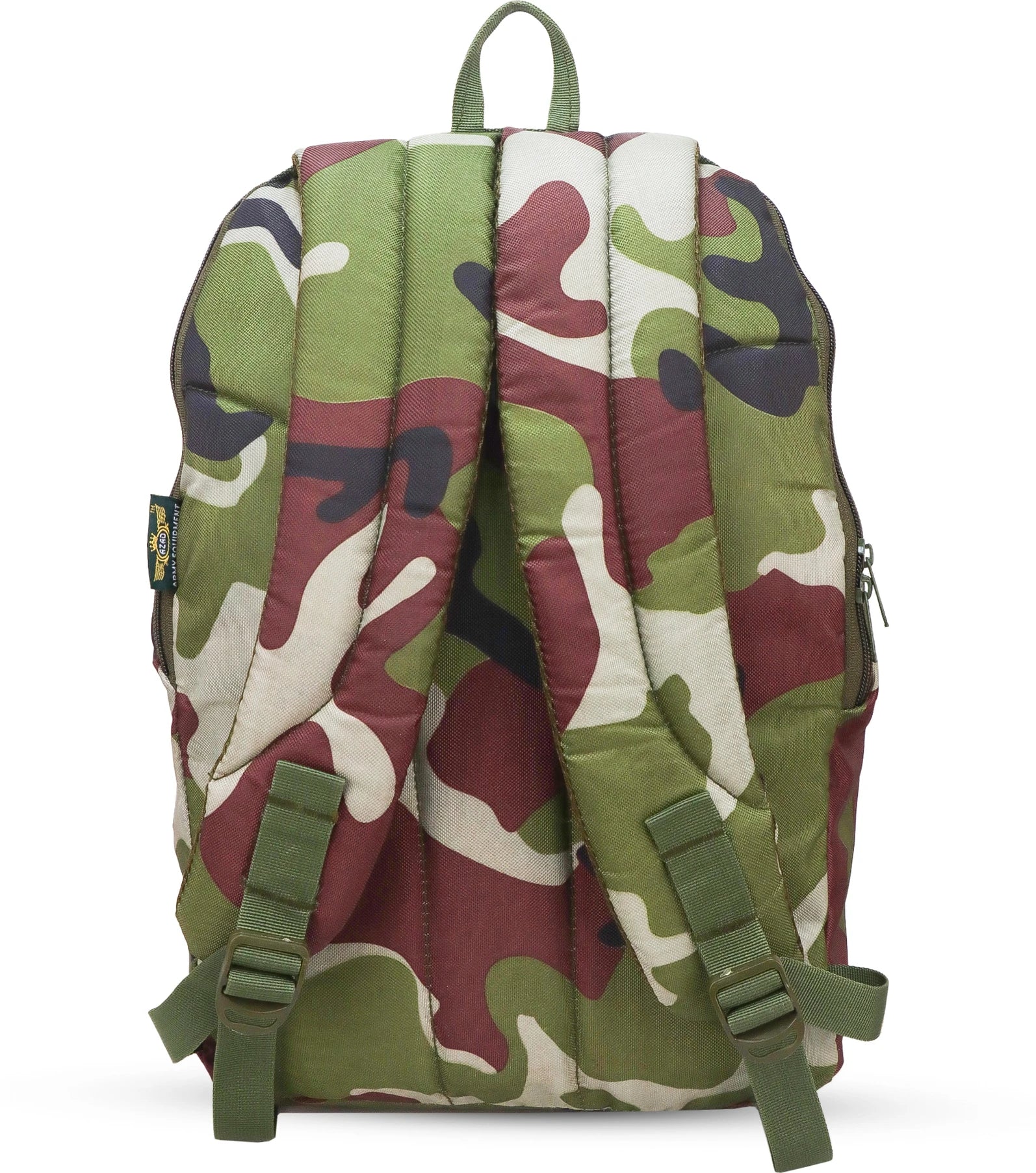 AZAD GEARS ARMY RAPID 35 LTR BACKPACK WITH EXTRA SPACE WITH 1 COMPARTMENT AND 1 POCKETS FOR TREKKING AND TRAVELLING | MEN & WOMEN | ARMY WOODLAND CAMOUFLAGE |FREE SIZE