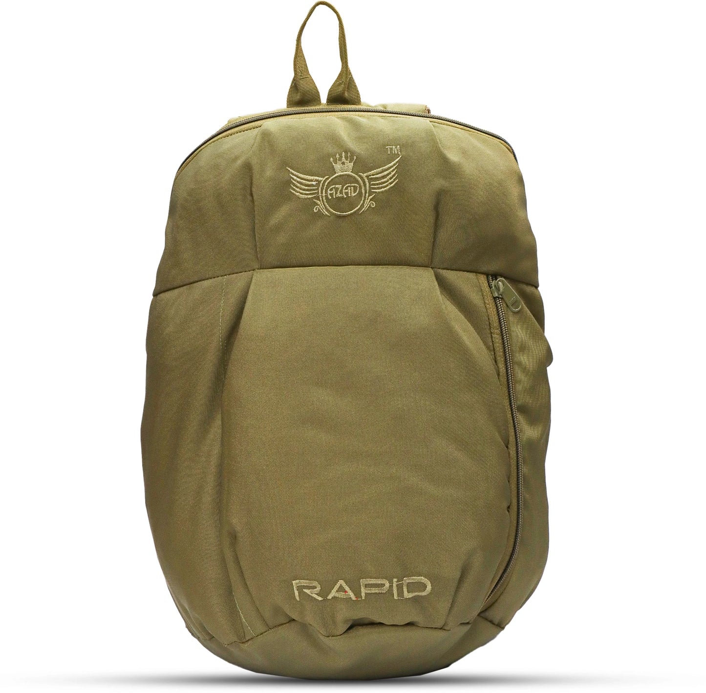 AZAD GEARS ARMY RAPID 35 LTR BACKPACK WITH EXTRA SPACE WITH 1 COMPARTMENT AND 1 POCKETS FOR TREKKING AND TRAVELLING | MEN & WOMEN | ARMY LITE GREEN |FREE SIZE