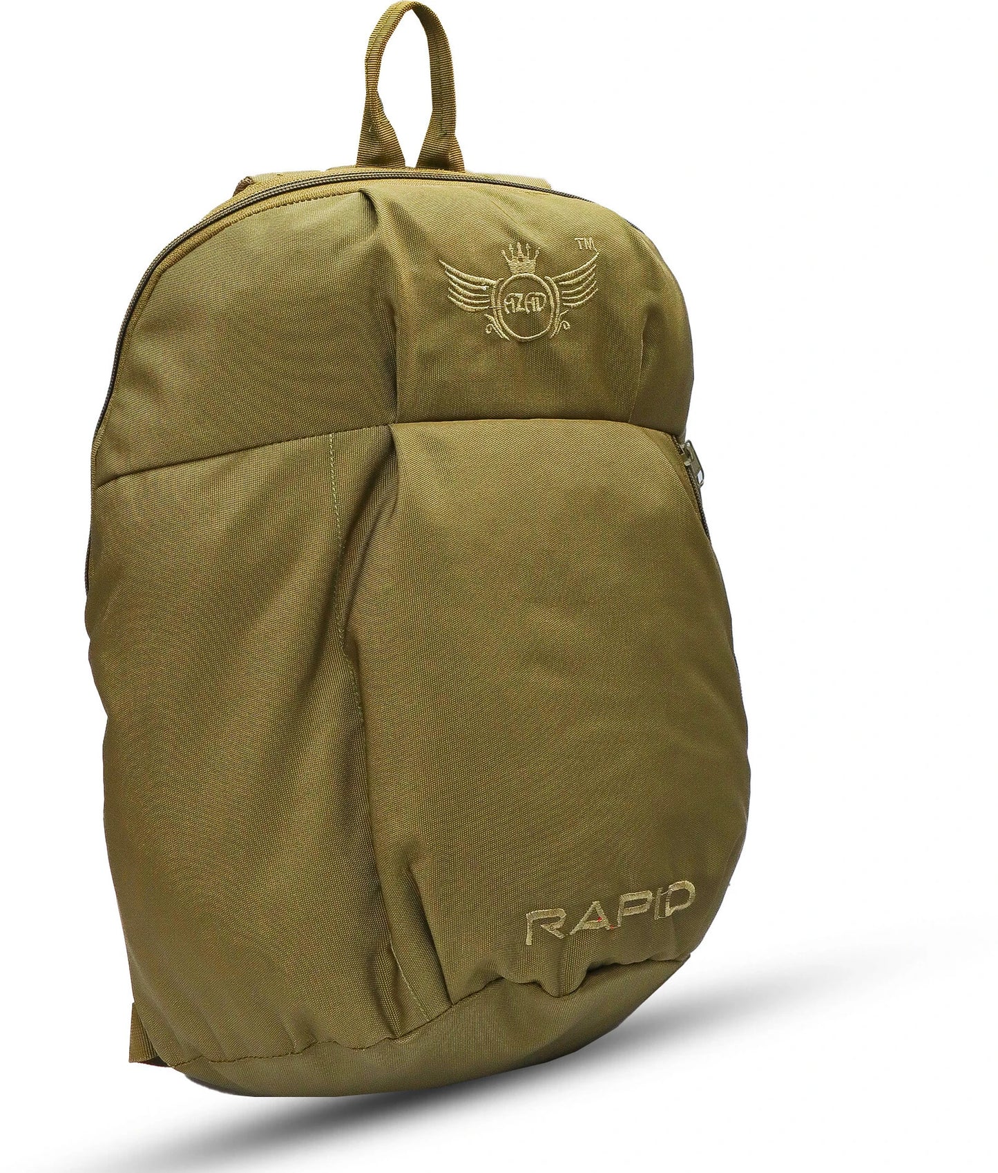 AZAD GEARS ARMY RAPID 35 LTR BACKPACK WITH EXTRA SPACE WITH 1 COMPARTMENT AND 1 POCKETS FOR TREKKING AND TRAVELLING | MEN & WOMEN | ARMY LITE GREEN |FREE SIZE