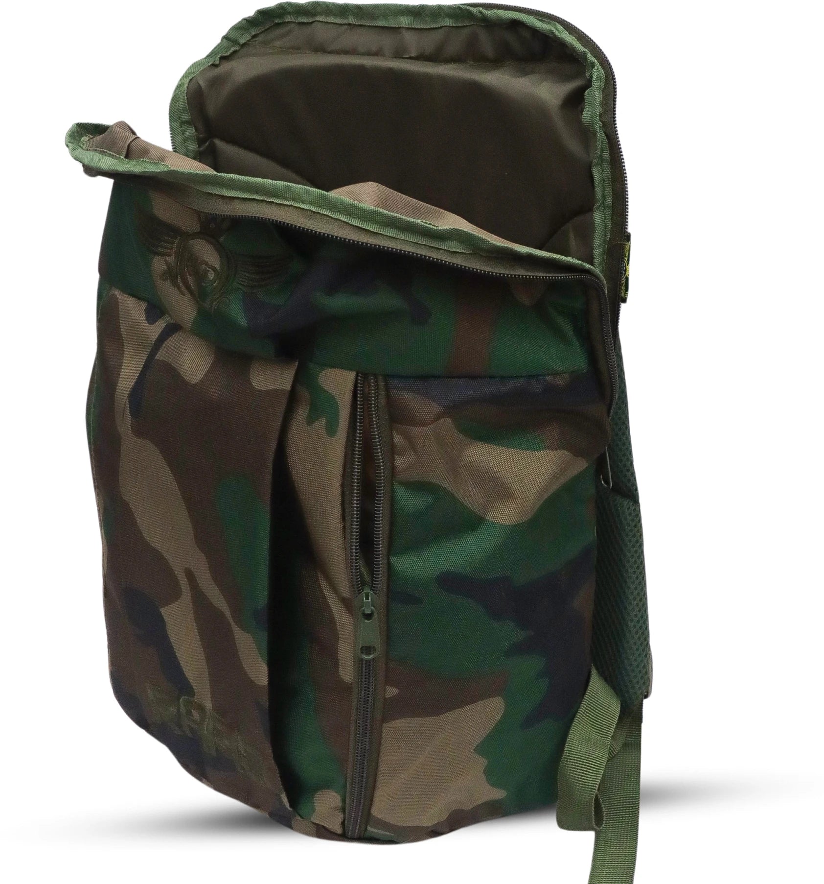 AZAD GEARS ARMY RAPID 35 LTR BACKPACK WITH EXTRA SPACE WITH 1 COMPARTMENT AND 1 POCKETS FOR TREKKING AND TRAVELLING | MEN & WOMEN | ARMY GREEN CAMOUFLAGE |FREE SIZE