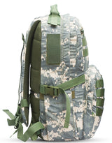 AZAD GEARS ARMY RIDER 35 LTR BACKPACK WITH EXTRA SPACE WITH 1 COMPARTMENT AND 5 POCKETS FOR TREKKING AND TRAVELLING | MEN & WOMEN | ARMY COBRA LITE | FREE SIZE