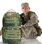 AZAD GEARS ARMY RIDER 35 LTR BACKPACK WITH EXTRA SPACE WITH 1 COMPARTMENT AND 5 POCKETS FOR TREKKING AND TRAVELLING | MEN & WOMEN | ARMY PRINTED | FREE SIZE